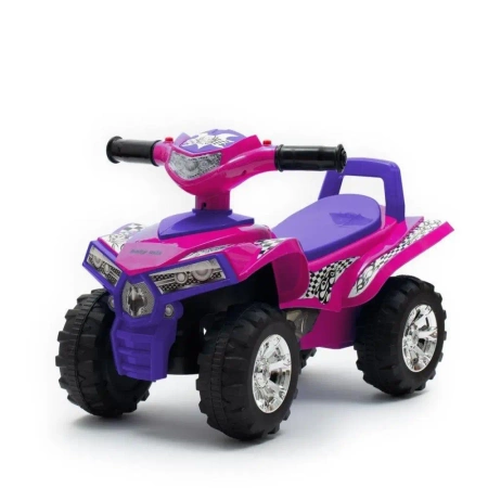 Jeździk z dźwiękiem Quad różowy - Baby Mix