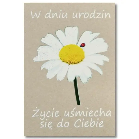 Kartka okolicznościowa Urodziny - Trend