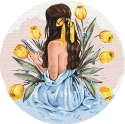 Malowanie po numerach okrągłe - Historia tulipanów - Twoje Hobby