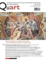 Quart 3(73)/2024 Kwartalnik Instytutu Historii Sztuki UWr - Kaczmarek Romuald