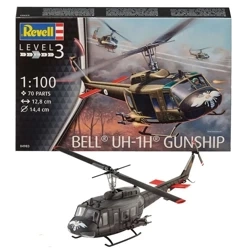 Śmigłowiec. Bell UH-1H Gunship - Revell