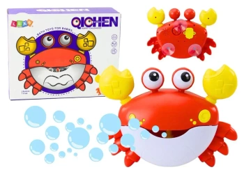 Maszyna do baniek mydlanych Krab czerwony - Leantoys
