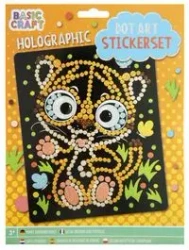 Mozaikowy obrazek holograficzny Tygrysek - Grafix