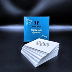 Karty konwersacyjne mini. Rainy Day Queries
