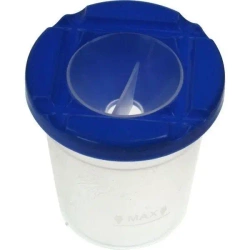 Pojemnik na wodę do pędzli 8x8,5cm mix - Titanum