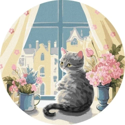 Malowanie po numerach - Ulubione miasto 39cm - Ideyka