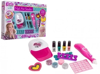 Zestaw do zdobienia paznokci - Askato