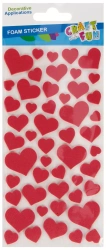 Ozdoba dekoracyjna Eva Serce samoprzylepna Cf 12/288