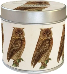 Zapachowa świeczka sowa - zapach leśny - Skona Ting