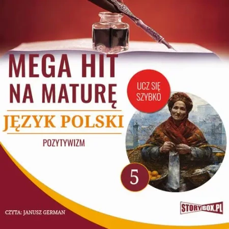 audiobook Mega hit na maturę. Język polski 5. Pozytywizm - Małgorzata Choromańska