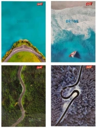 Zeszyt A4/60K kratka mix (10szt) - UNIPAP