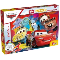 Puzzle dwustronne 24 Cars - Lisciani