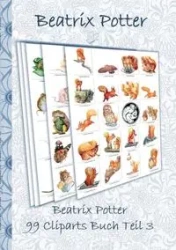 Beatrix Potter 99 Cliparts Buch Teil 3 ( Peter Hase ) - Potter Beatrix