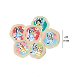 Memo drewniana gra Bluey - MICKI