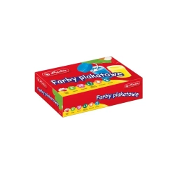 Farby plakatowe szkolne 8 kolorów x 20ml - HERLITZ