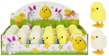 Zabawka NakrĘcana Kurczak Pluszowy 8cm Mix Mega Creative 572061