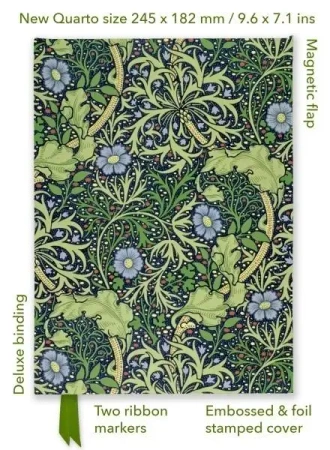 Notatnik quatro linia TW Wodorosty William Morris - Flame Tree