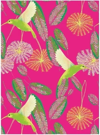 Karnet B6 z kopertą Hummingbirds - Museums & Galleries