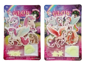 Dekoracje ścienne świecące w ciemności mix - SWEDE