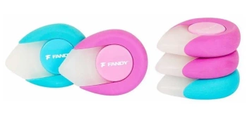 Gumka do ołówka i długopisu wymazywalnego (24szt) - Fandy