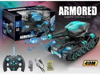 Czolg 1:12 na kulki żelowe zdalnie sterowany mix - Madej