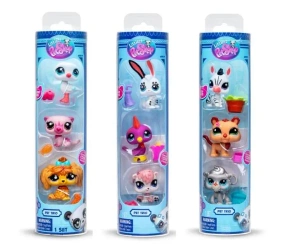 Littlest Pet Shop Zestaw 3 figurek seria 2 mix - TM Toys