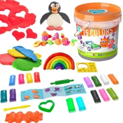 Zestaw ciastoliny piankolina potwory - Lovin