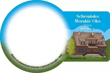 Magnes lodówkowy - Schronisko Morskie Oko - Wydawnictwo Jako