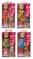 Lalka z pieskiem MIX - SWEDE