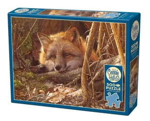 Puzzle 500 Spokojny Lis 113161 - Cobble Hill