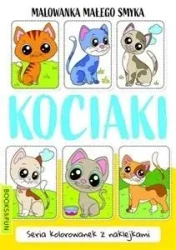 Malowanka małego smyka. Kociaki - praca zbiorowa