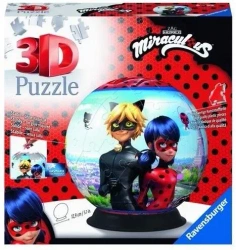 Puzzle 3D 72 Kula: Miraculous - Ravensburger