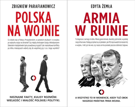 Armia w ruinie + Polska na wojnie PAKIET 2w1 - Zbigniew Parafianowicz