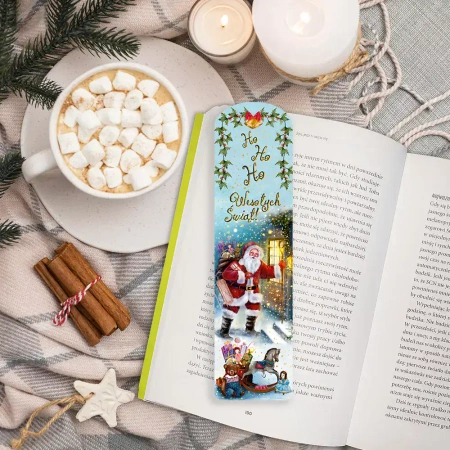 Zakładka tradycyjna Boże Narodzenie Mikołaj... - Henry