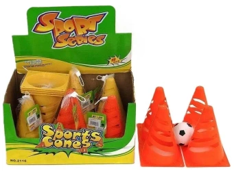 Zestaw 4 słupków z piłeczką - ADAR