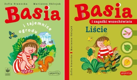 Basia i tajemnice ogrodu/Liście Zofia Stanecka - Zofia Stanecka, Marianna Oklejak