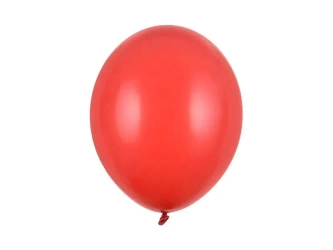 Balony Strong Pastel Poppy Red 30cm 50szt - PartyDeco