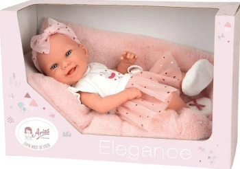 Lalka hiszpańska bobas dziewczynka 42cm - Arias