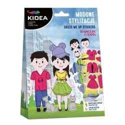 Modowe stylizacje 80 naklejek KIDEA - DERFORM