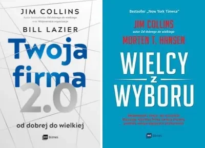 Wielcy z wyboru + Twoja firma 2.0 PAKIET 2 - Jim Collins, Morten Hansen, Dorota Gasper