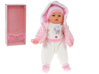 Lalka bobas ze smoczkiem i polskim głosem 45cm - ADAR