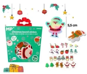 Naklejki świąteczne kawaii (24szt) - MP Main Paper