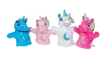 Pacynka jednorożec 23cm MIX - Sun-Day