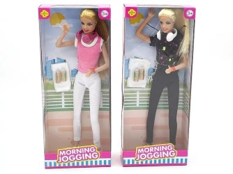 Lalka w stroju sportowym 29cm MIX - ADAR