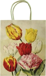 Torebka ozdobna A5 STBAG152 Tulipany - Skona Ting