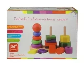 Piramidka drewniana 3szt - SWEDE