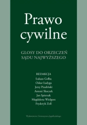 Prawo cywilne. Glosy do orzeczeń Sądu Najwyższego - praca zbiorowa