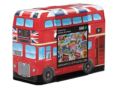 Puzzle 550 TIN London Bus 8551-5779 - Eurographics