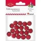 Styropianowe kulki 15/20mm czerwone 24szt - Titanum