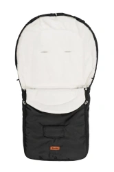 Śpiworek polar do wózka black - Sensillo